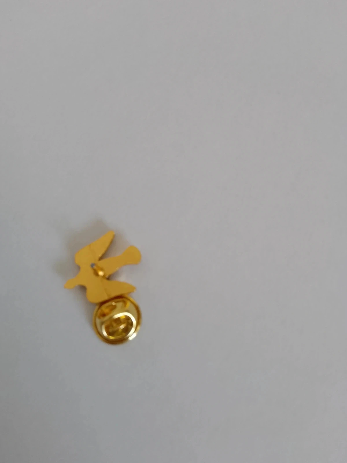 Broche pin's colombe blanche avec étoile du Nord – photo 3